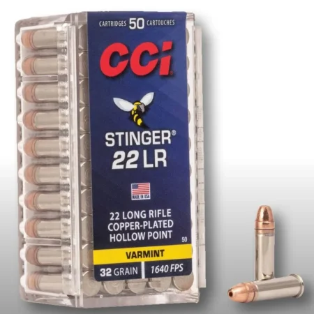 Náboj CCI Stinger .22 LR HV HP