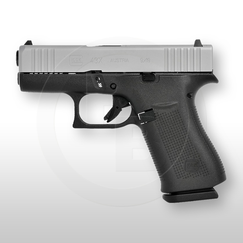 Glock 43X Silver