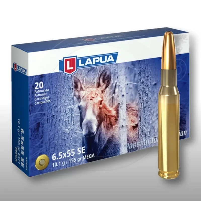 LAPUA 6,5X55 SE MEGA, E471, SP, 155GR
